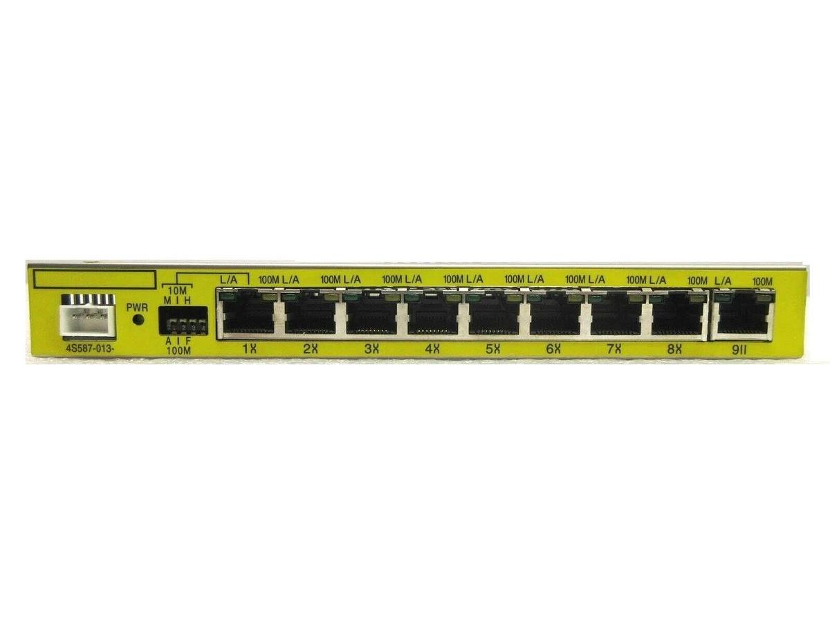 Used Nikon Precision 4S587-013 8-Port Network Hub NSR Series System Working Surplus