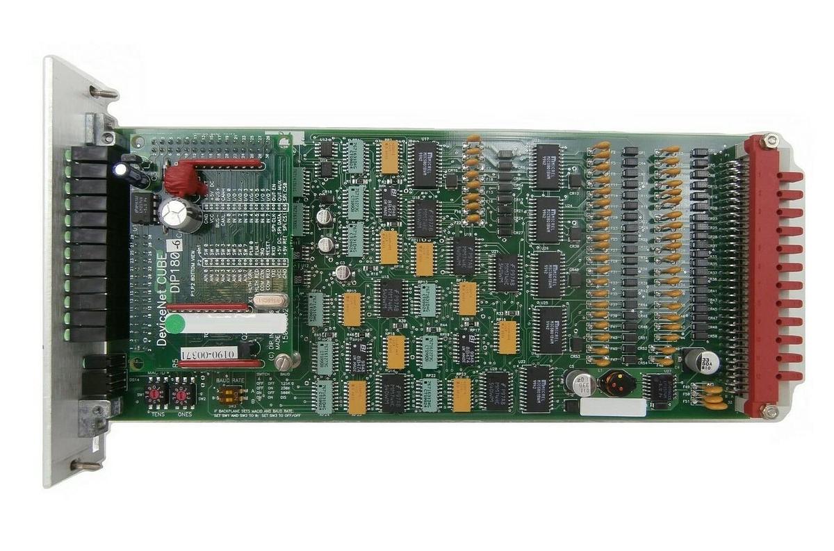 Used AMAT Applied Materials 0190-00371 DeviceNet Digital I/O PCB Card No Pull Tab