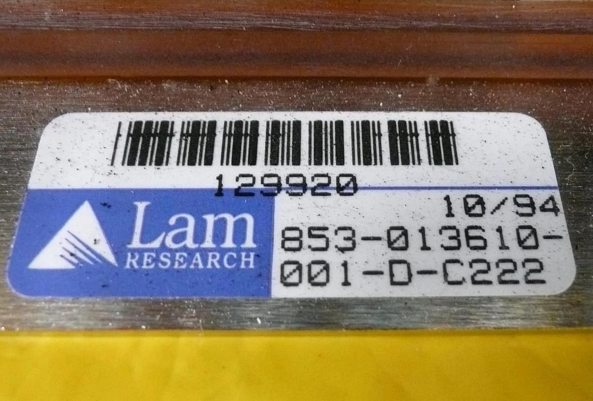 Used Lam Research 853-013610-001 Solenoid Tray Assembly 4420 Etcher Working Surplus