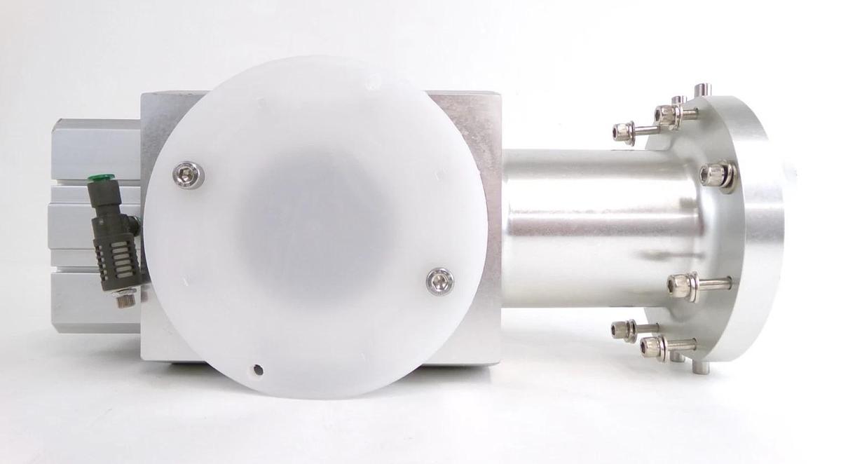 Used SMC XZ-218 Pneumatic High Vacuum Valve Working Surplus
