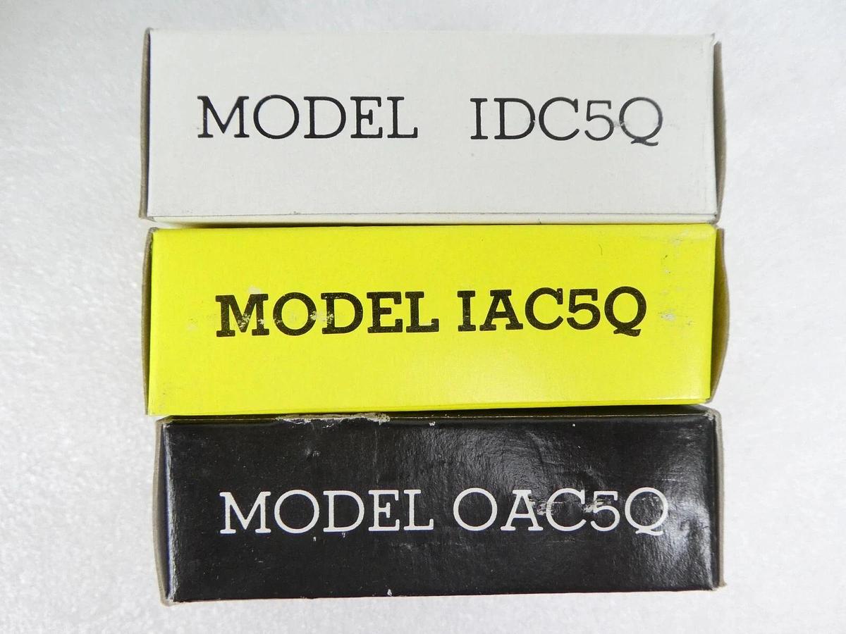 Opto 22 Varian Input Output Control Modules IDC5Q IAC5Q OAC5Q Lot of 24 New