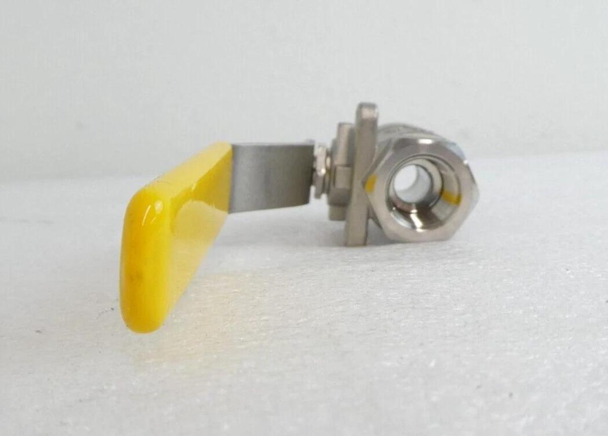 Used Parker CF8M 2000 WOG Ball Valve 3/8" V502SS Series Reseller Lot of 30 New