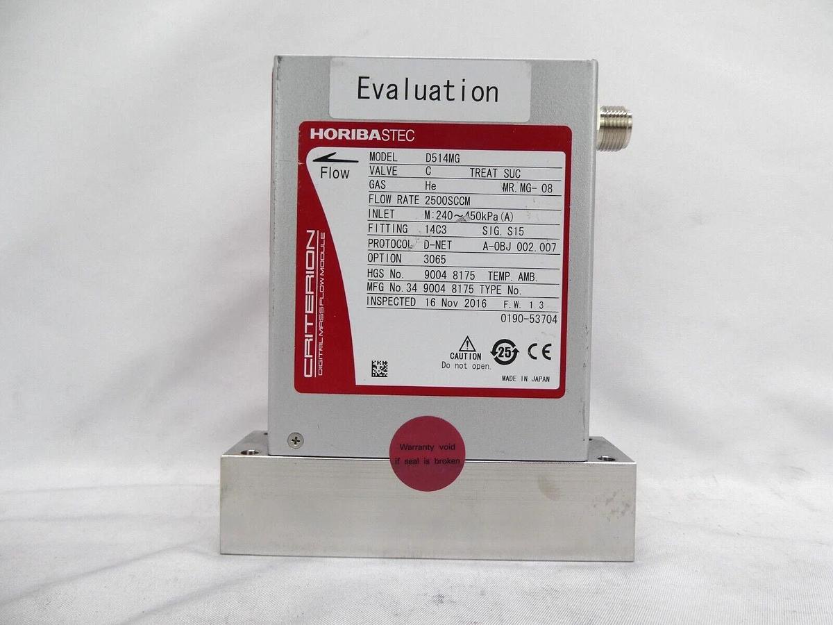 Used Horiba STEC D514MG Mass Flow Controller MFC Reseller Lot of 12 Working