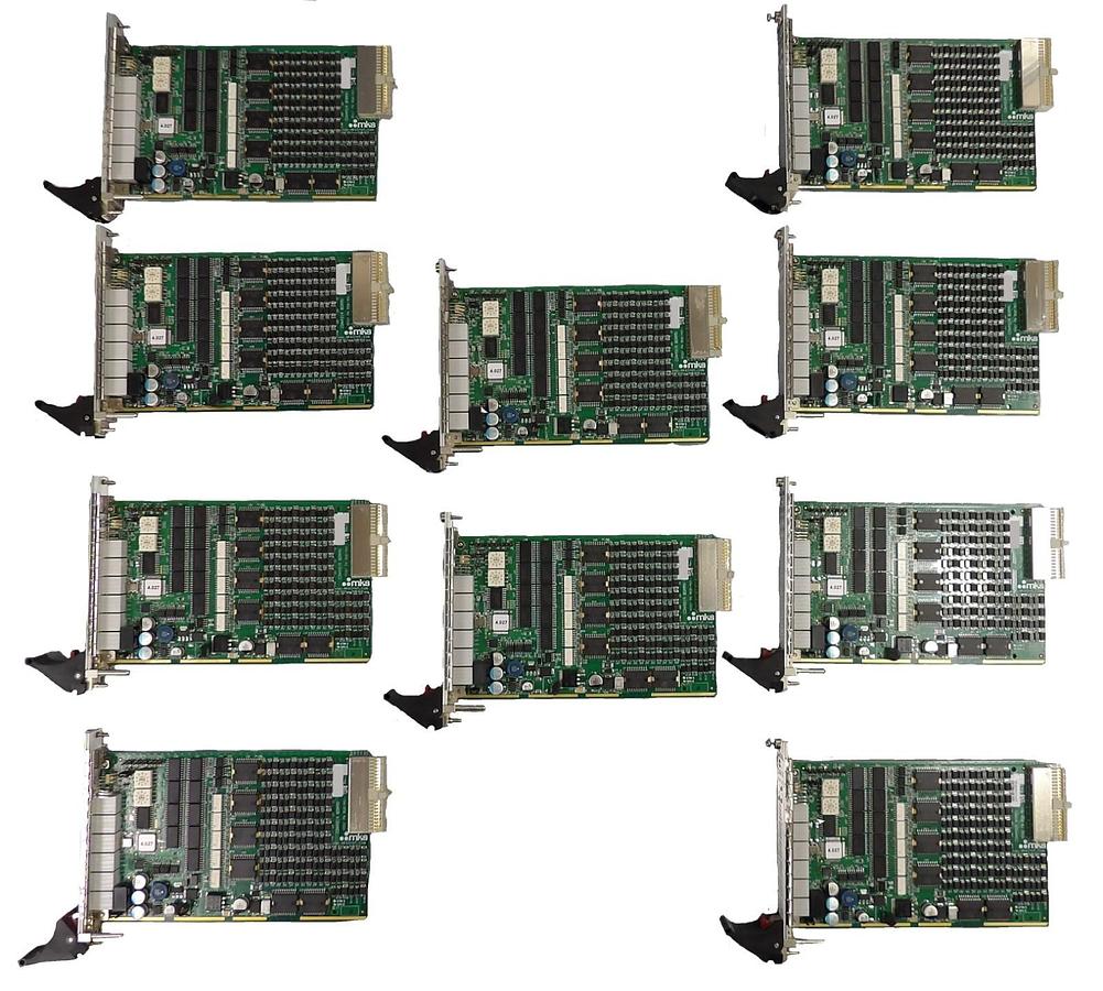 Used MKS Instruments AS01491-AB PCB Card CDN491R AMAT Reseller Lot of 10 Working