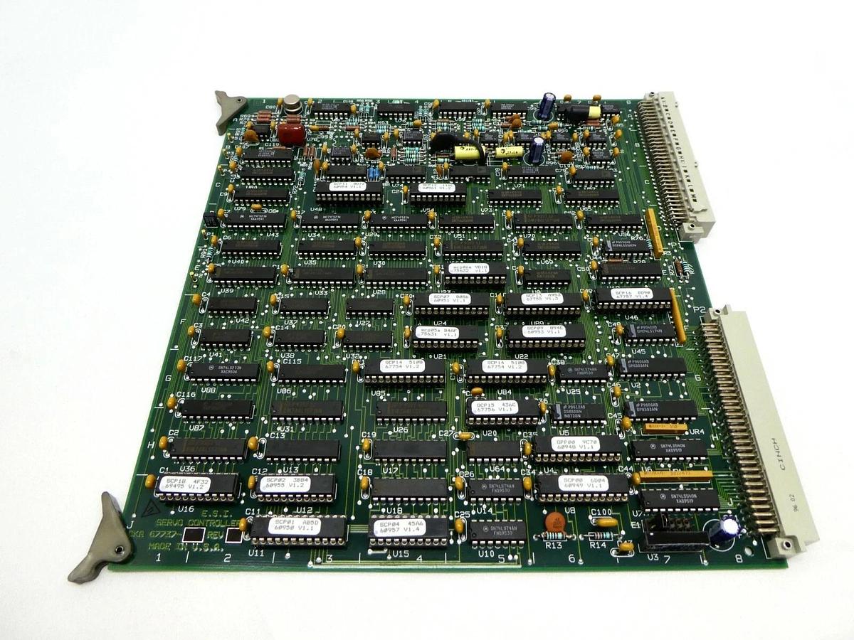Used ESI Electro Scientific Industries CKA 67737-03 Servo Controller PCB Card Spare