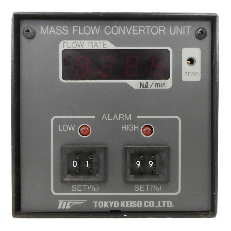 Used Tokyo Keiso CO Mass Flow Convertor Unit Module TM-7330-00-1 Working Surplus