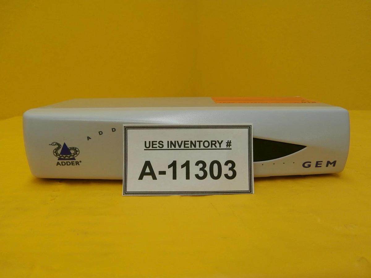 Used Adder ADDERView GEM 4-Port KVM KLA-Tencor 11301400290000 Used Working