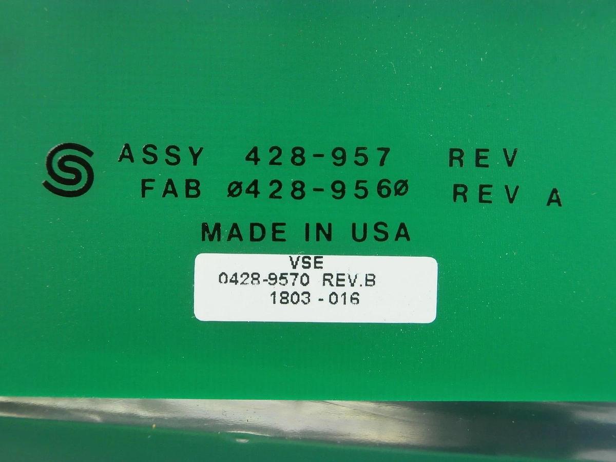 Used SCI Solid Controls 428-957 Transformer Board PCB Card VSE 0428-9570 Used Working