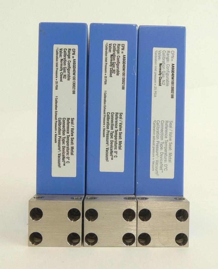 Used Celerity Mykrolis IN3XP Mass Flow Controller MFC AASGD40W1 AAKGD300 Lot of 7