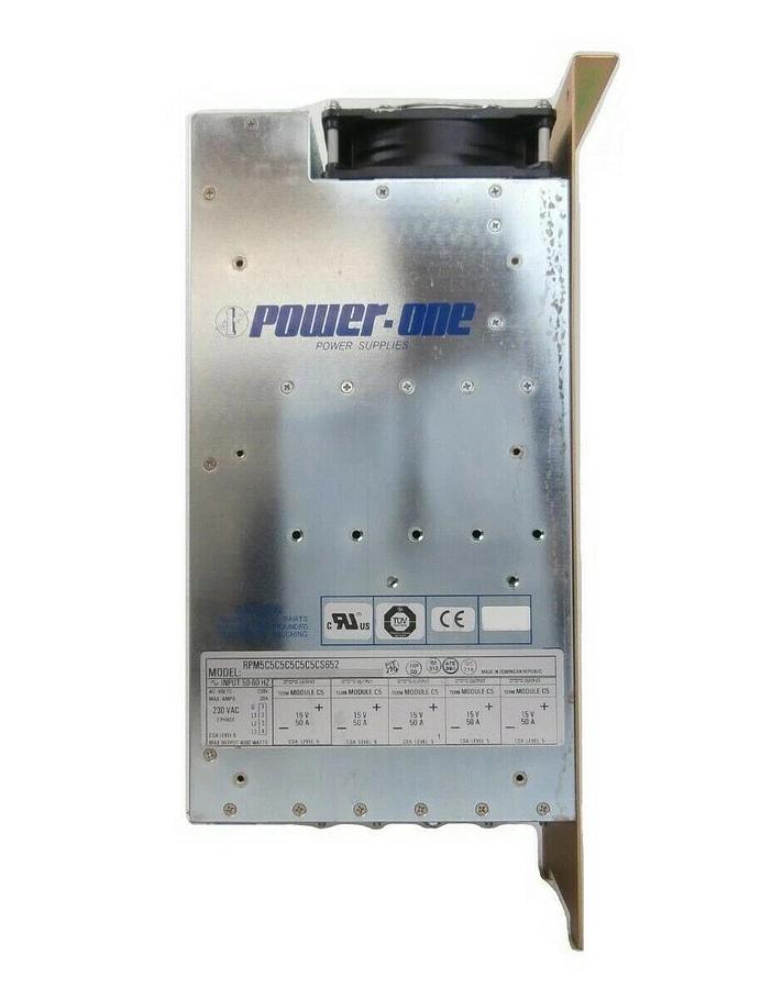 Used Power-One RPM5C5C5C5C5C5CS652 Power Supply 4000W Schlumberger 97172020 Working