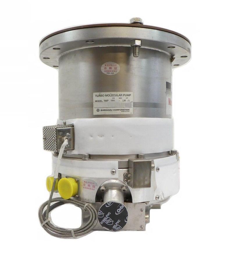 Used Shimadzu TMP 2001-LME Turbomolecular Pump Magnetic Bearing Turbo Tested Working