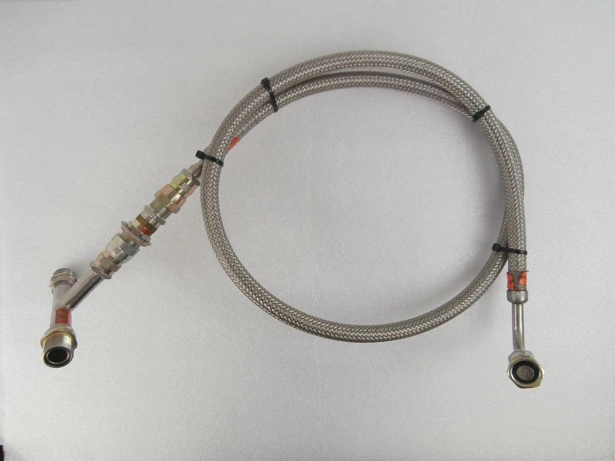 Used CTI-Cryogenics 8043074 Cryopump Supply CryoLine 6 Foot with Tee 3918059 Working