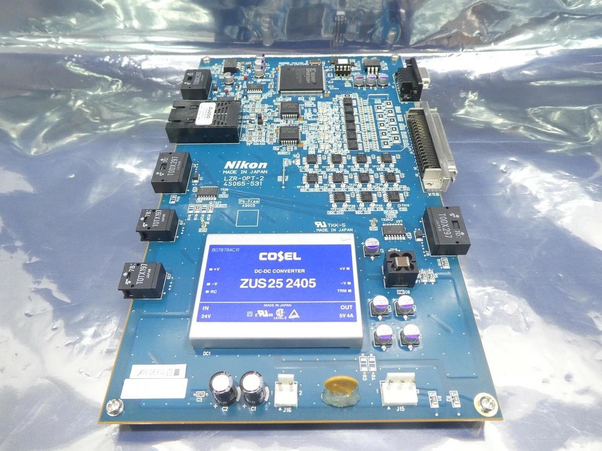 Used Nikon 4S065-531 Laser Optics PCB LZR-OPT-2 NSR FX-601F System Working Surplus