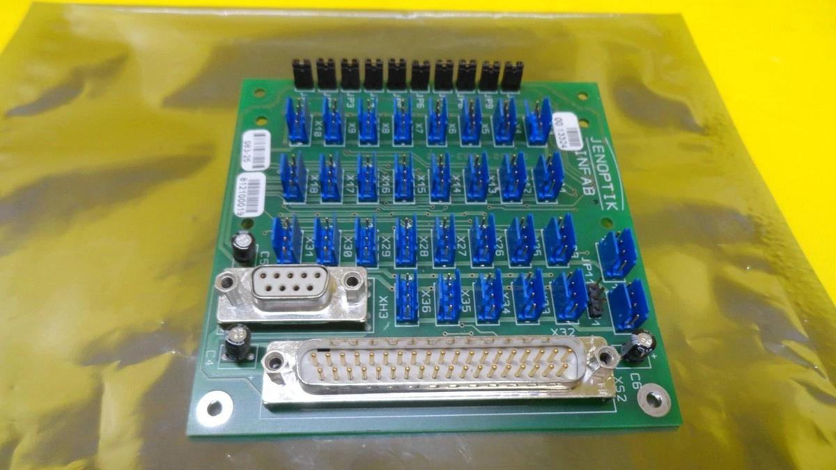 Used Jenoptik 812100019 Interface Board PCB 083-25 INFAB Used Working