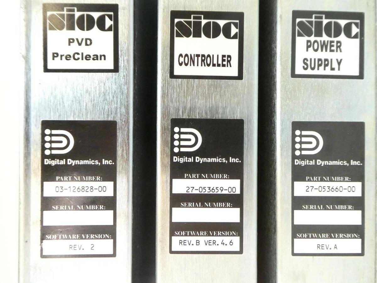 Used Digital Dynamics 02-127588-00 PVD Preclean Control Novellus 02-127587-00 Working