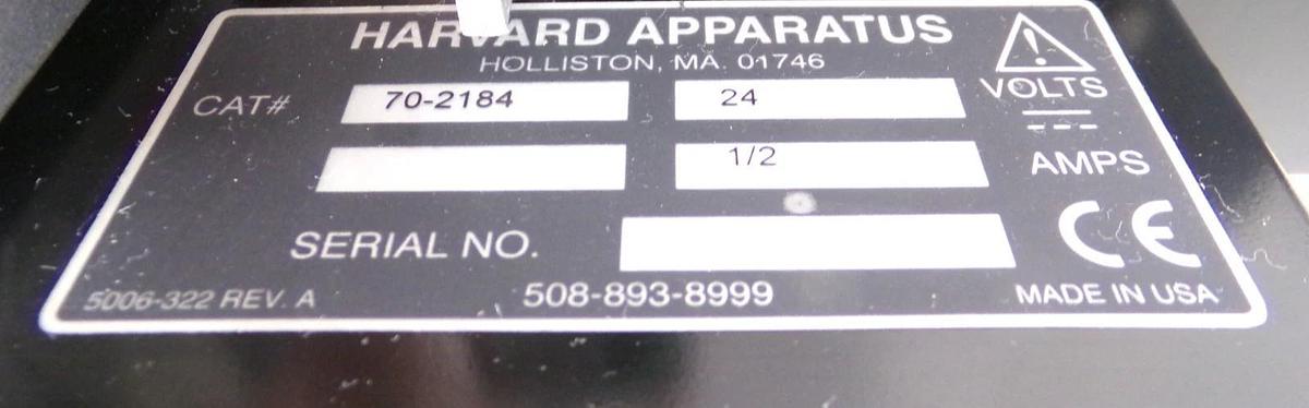 Used Harvard Apparatus 70-2184 Spectrometer Syringe Pump Assembly Sciex Working