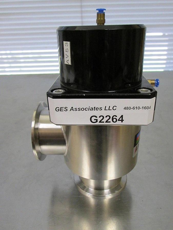 Used IRIE KOKEN CO AV53 Pneumatic Angle Valve I.D. 2-1/8" / 52mm