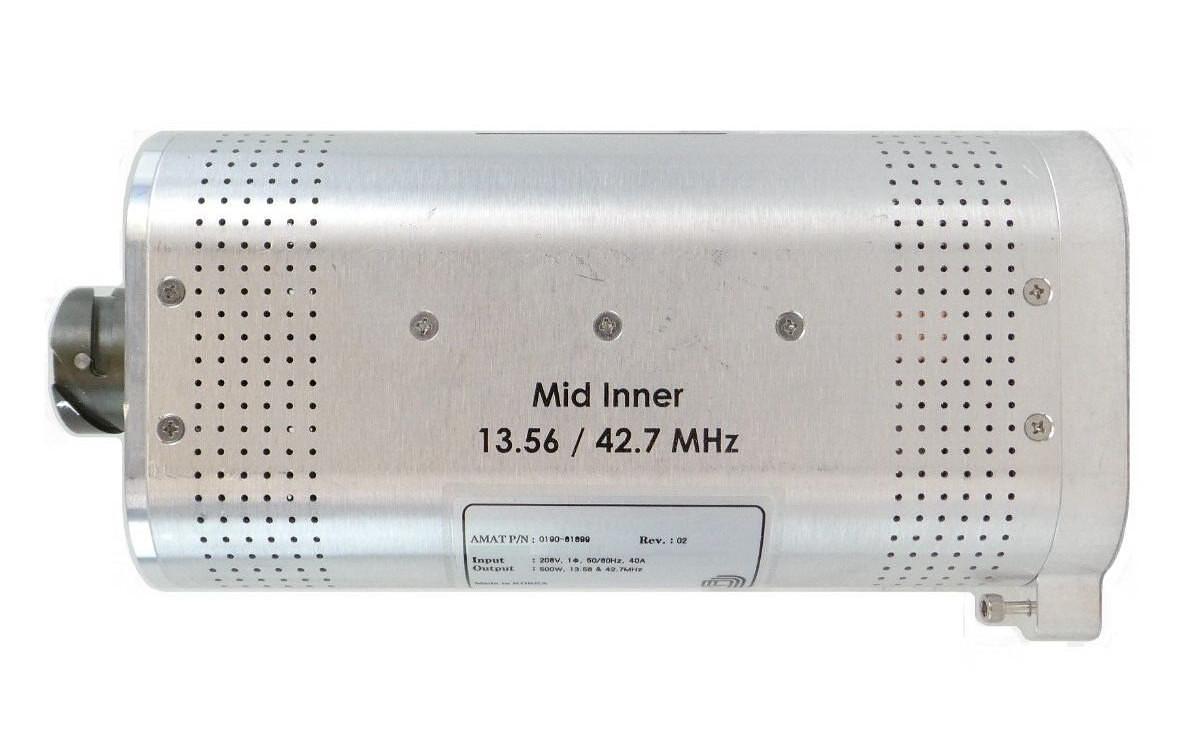 Used AMAT Applied Materials 0190-81899 RF Filter Mid Inner 500W @ 13.56/42.7MHz Spare
