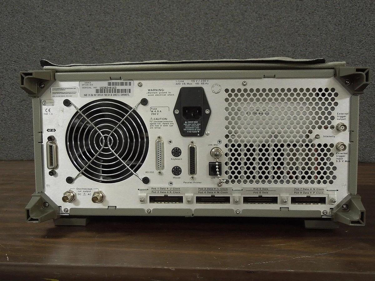 Used HP Hewlett-Packard 1660CS Logic Analizer Oscillscope