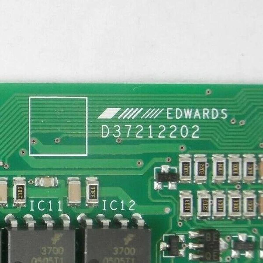 Used Edwards D37212202 Flash Control Module PCB im Interface 801-1047-01 Working
