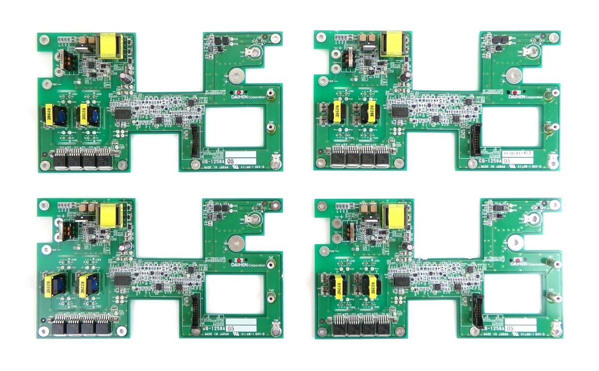 Used Daihen RG-1258A05 RF Generator PCB Reseller Lot of 4 Working Surplus