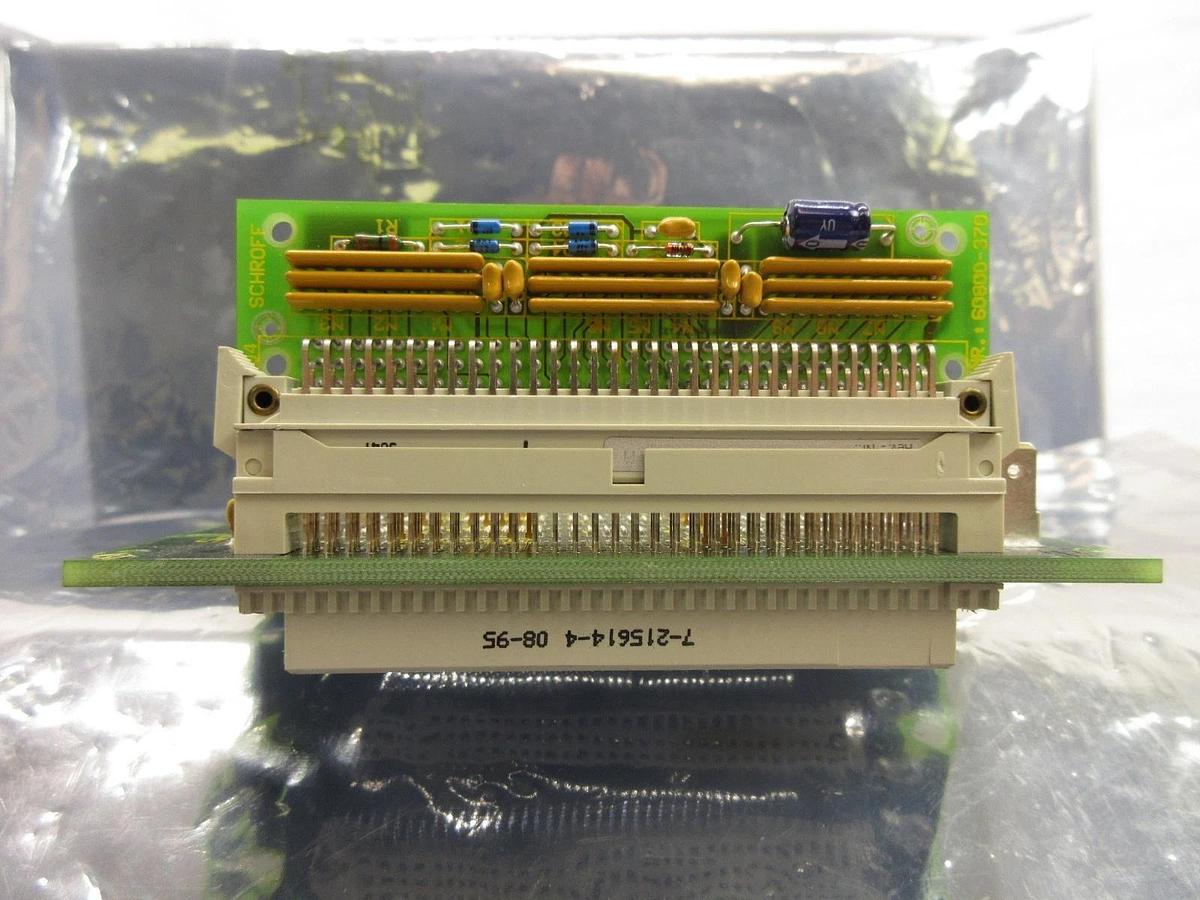 Used Schroff 60800-381 VME 11-Slot Backplane Board PCB with 60800-370 Ultratech 4700