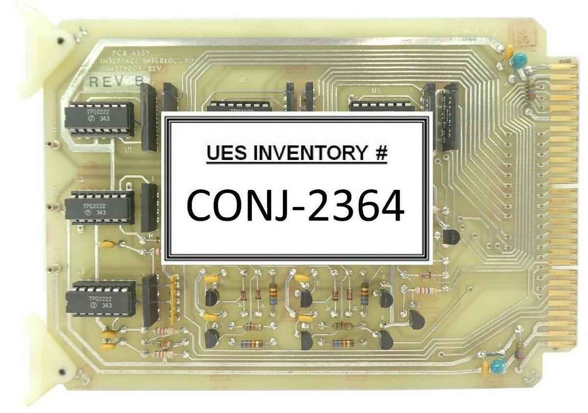 Used Varian Semiconductor VSEA DH4335001 Interface Interlock PCB Card Rev. B Working