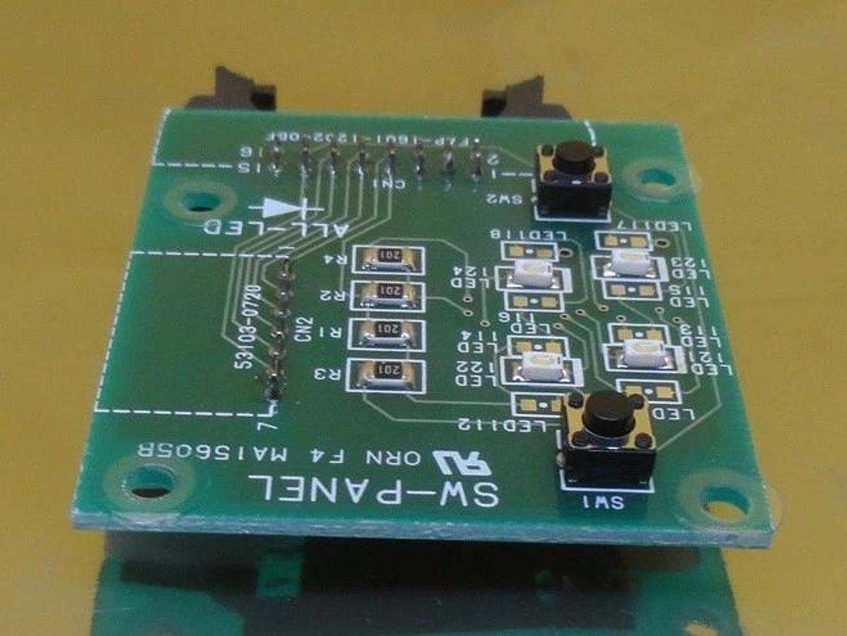 Used TEL Tokyo Electron MA15605B LED Panel Board PCB SW-PANEL Working Spare