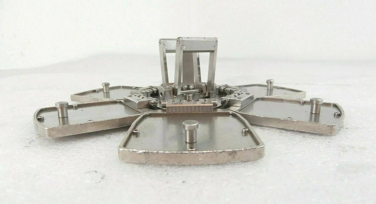 Used Veeco Jig Assembly Microetch 1201 Ion Beam Etching System Working Surplus