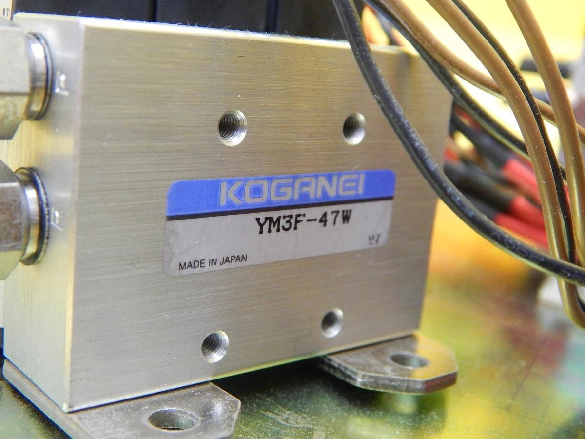Used Nikon Pneumatic Manifold Koganei HM7F-9W V100E1 OPTISTATION 3 Used Working