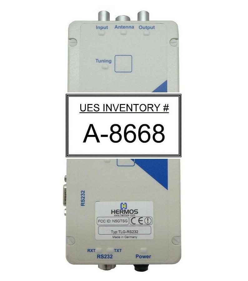 Used Hermos TLG-I1-1000-S0-00EB Transponder Reader ASC-I1 TLG-RS232 Working Spare
