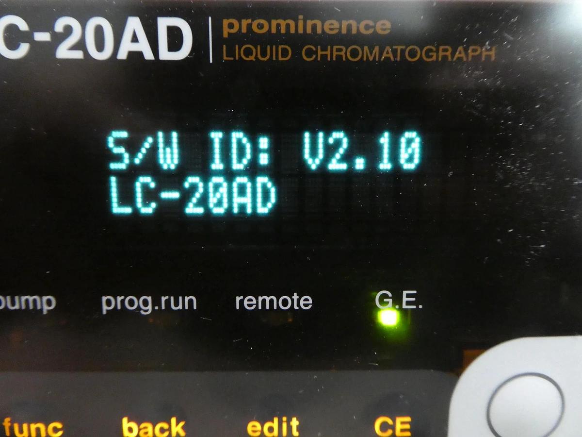 Used Shimadzu 228-45000-42 Liquid Chromatography LC-20AD Prominence LC V2.10 Working