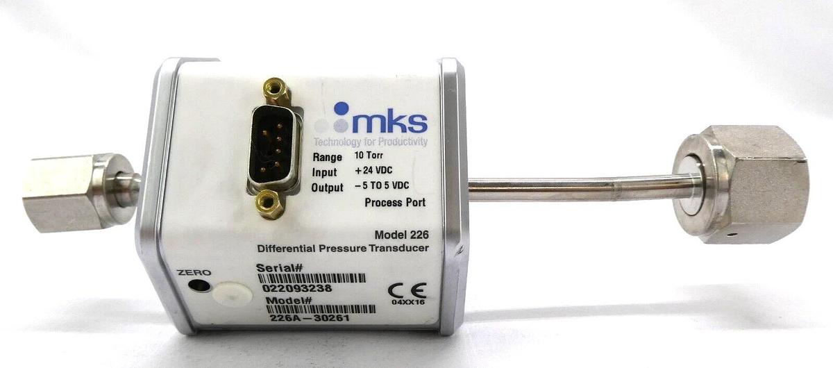 Used MKS Instruments 226A-30261 Baratron Differential Capacitance Manometer Working