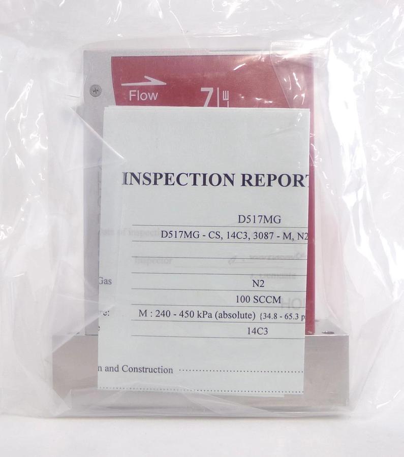 Horiba STEC D517MG Mass Flow Controller MFC CRITERION D500 AMAT 0190-63426 New