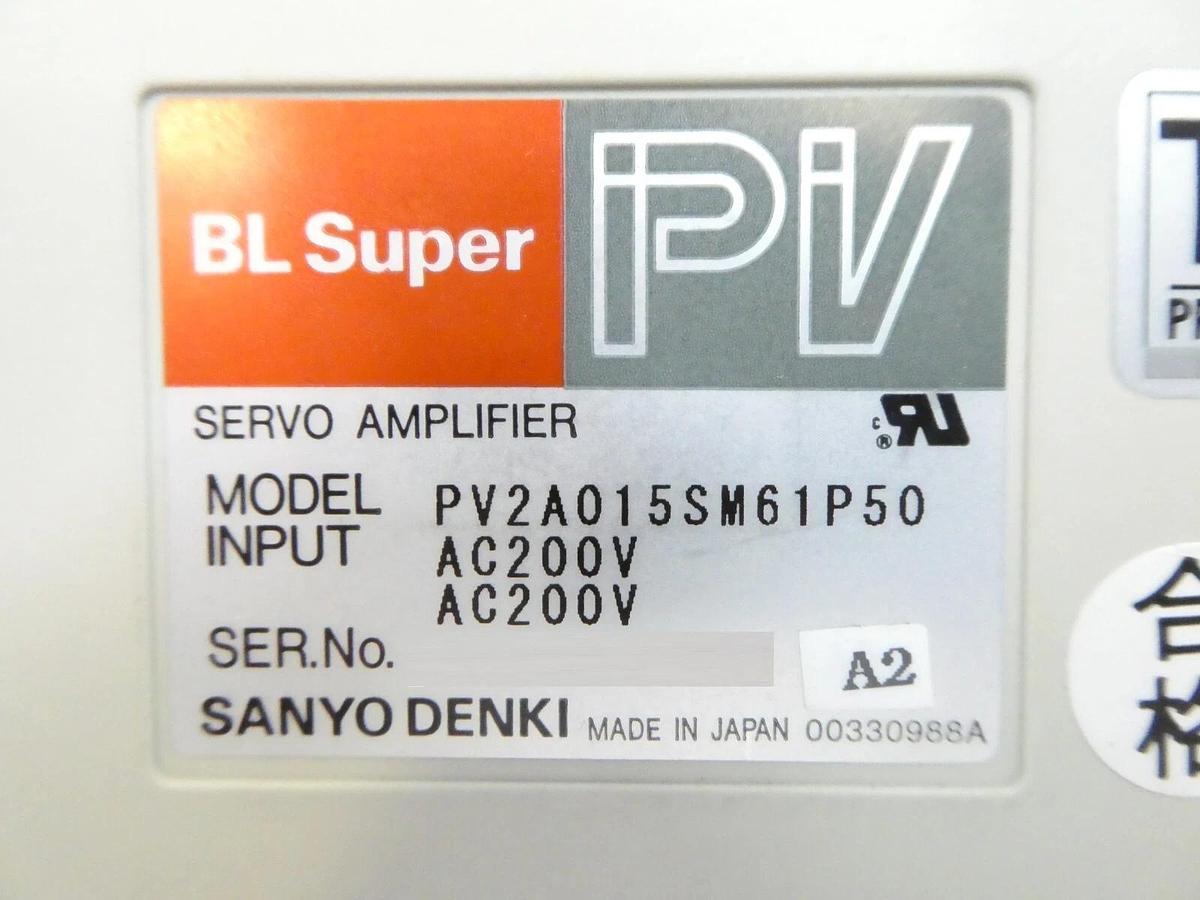 Used Sanyo Denki BL Super PV Servo Driver Amplifier Reseller Lot of 5 Working Surplus