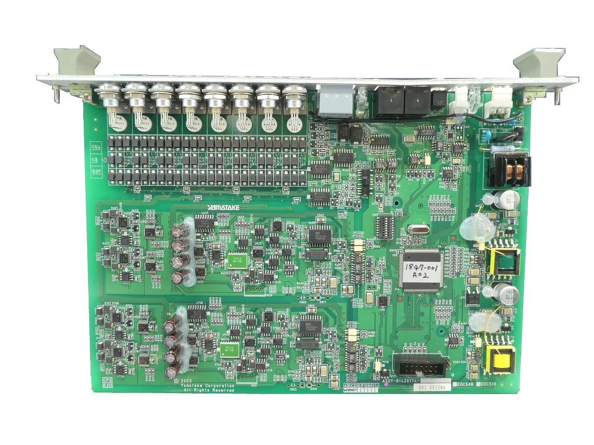 Used Yamatake 81420174-001 PCB Card EDC50B Nikon Precision 4S013-571 NSR Working