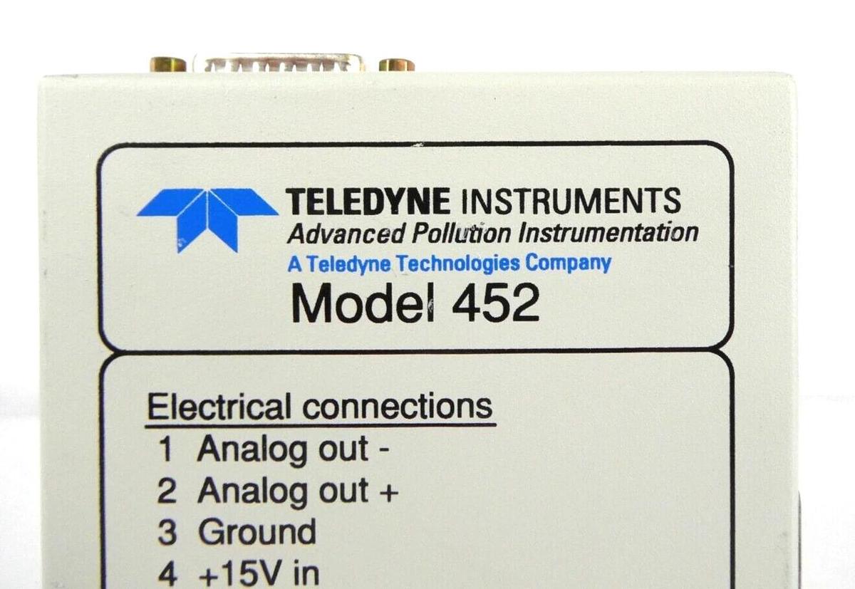 Used Teledyne Instruments 033590100 Ozone Sensor 452 AMAT 0190-19307 Working Surplus