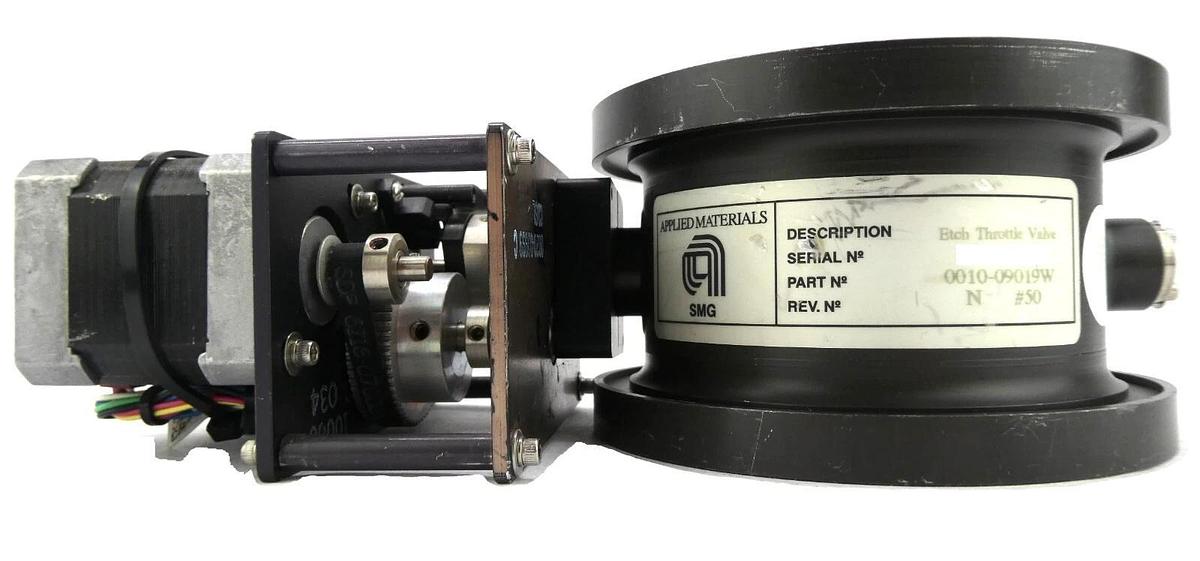 Used AMAT Applied Materials 0010-09019W Throttle Valve Assembly Untested Surplus