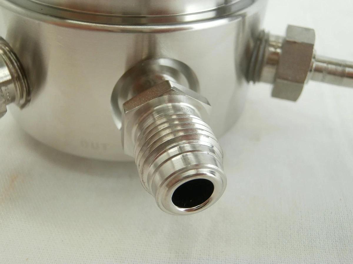Used Tescom 44-3262JR91-145 Manual Pressure Regulator Valve 44-3200 Working