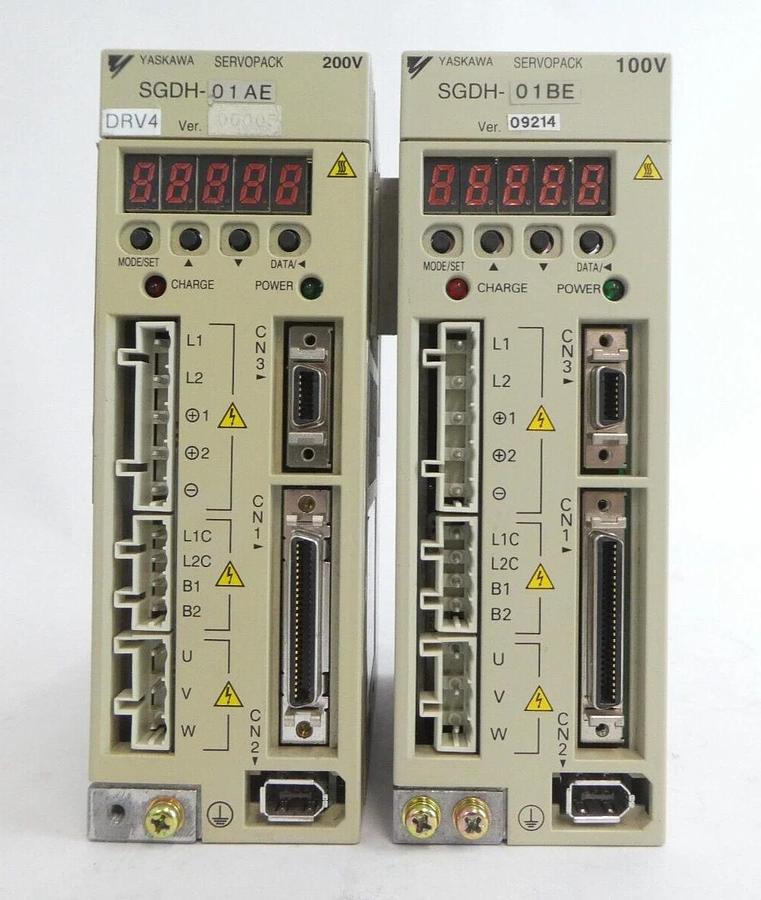 Used Yaskawa Electric SERVOPACK Servo Driver Assembly Reseller Lot of 8 Working