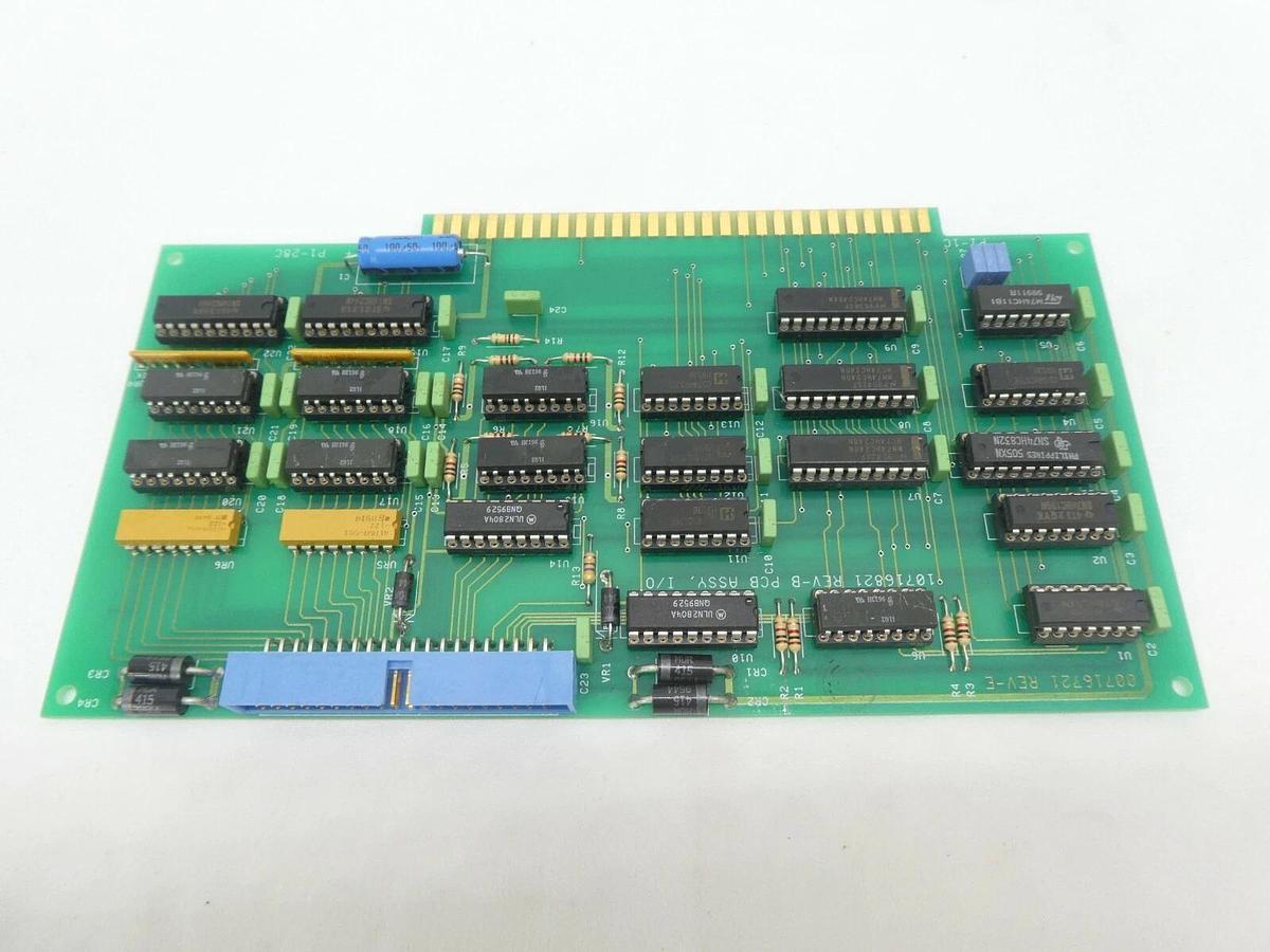 Used Varian Semiconductor Equipment VSEA 10716821 I/O PCB Card Rev. B Working Surplus