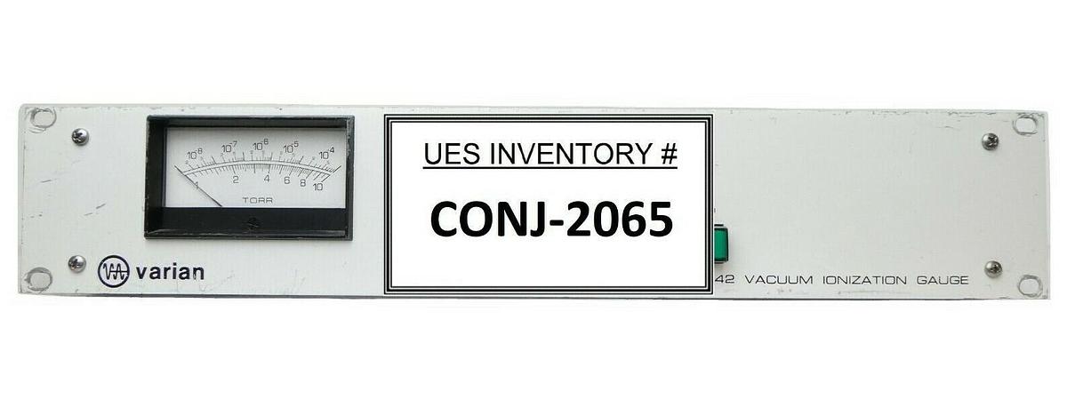 Used Varian Semiconductor VSEA 842-302 842 Vacuum Ionization Gauge Controller Working