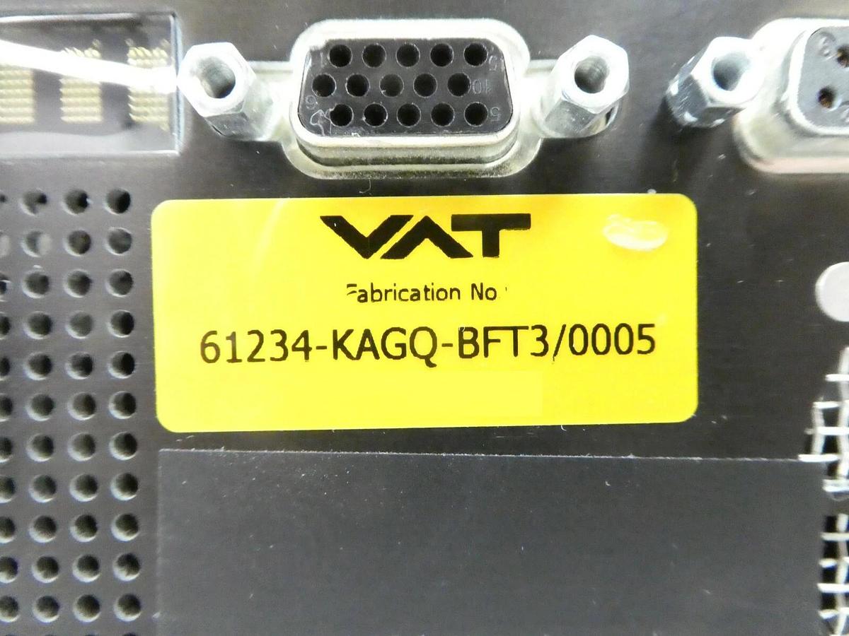 Used VAT 61234-KAGQ-BFT3 Butterfly Valve Control System Series 612 AMAT Scuffed Spare