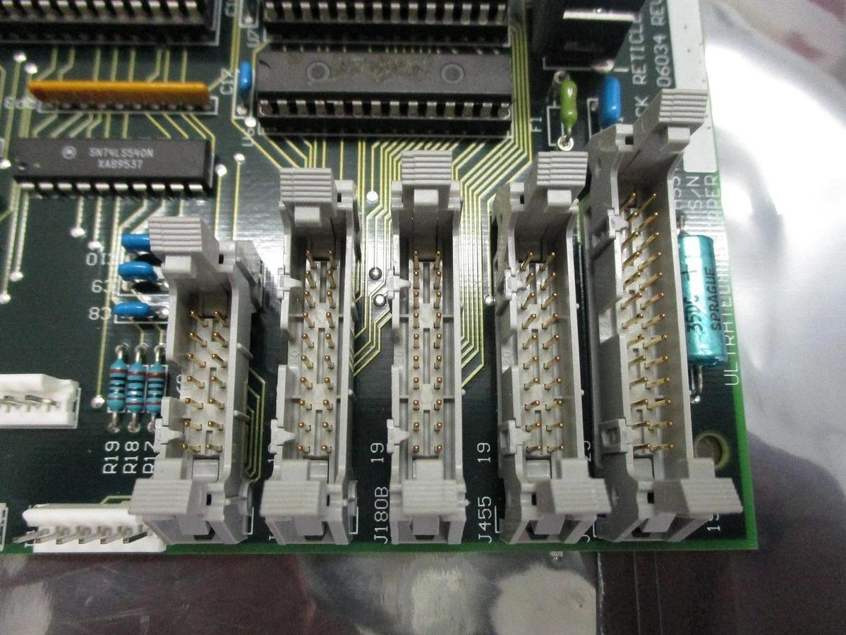 Used Ultratech Stepper 03-15-06034 Dual Stack Reticle Library Board PCB Used Working