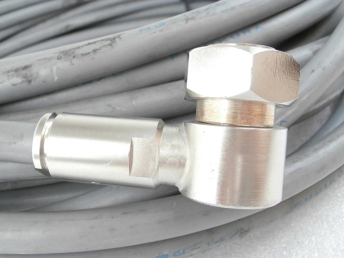 Used TEL Tokyo Electron 3D86-003060-V1 RF Cable 20.35 Meters 66 Foot Working Surplus