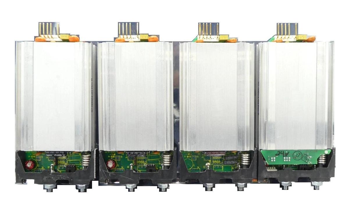 Used Varian 34-029889-24 24V Control Cartridge PCB Vicor VI-263-CU VI-B63-CU Lot of 4