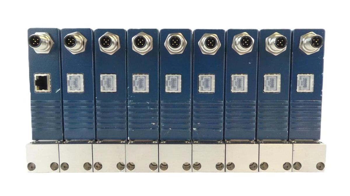 Used Aera PI-98 Mass Flow Controller MFC Reseller Lot of 9 Working Surplus