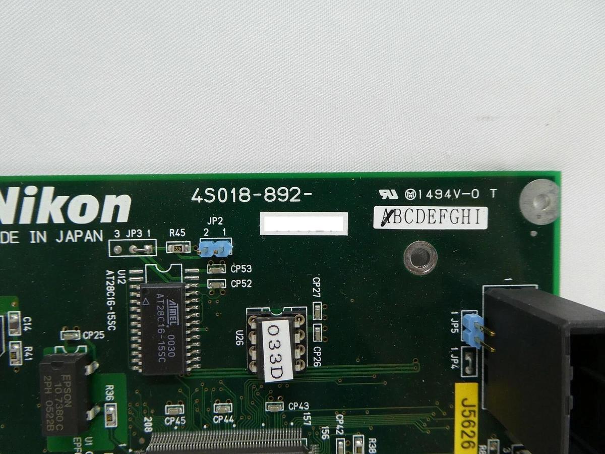Used Nikon 4S018-892 Relay Interface Board PCB RA-TYUKEI-ETTR-1 NSR-S205C Spare