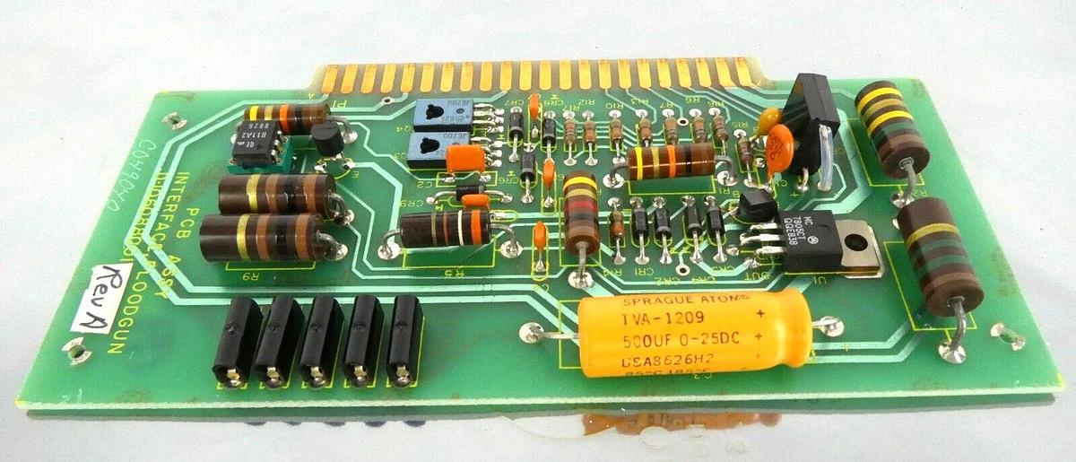 Used Varian VSEA D-106088001 Floodgun Controller PCB Card Working Surplus