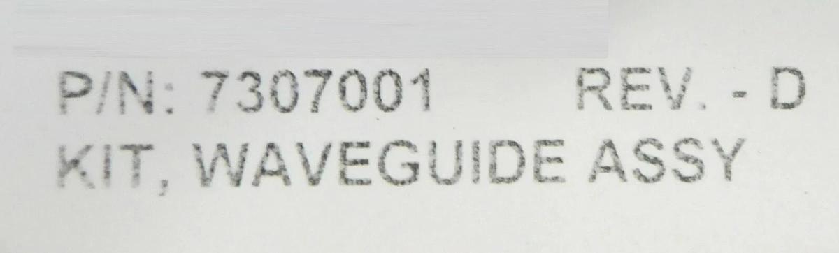 Refurbished Varian 7307001 Waveguide Assembly 9" and 10" MAG Manufacturer Refurbished
